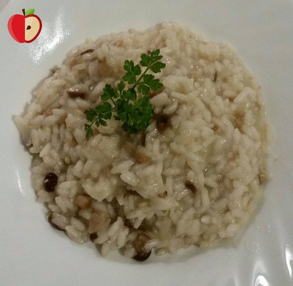 Risotto ai funghi porcini vegano di Lorella