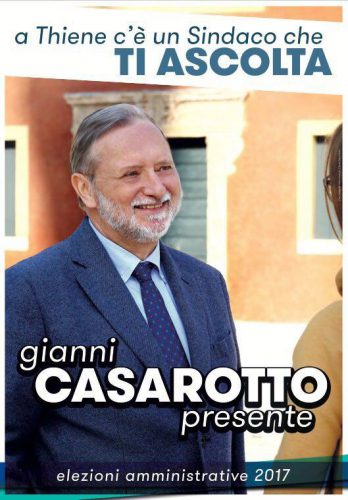 manifesto Casarotto sindaco