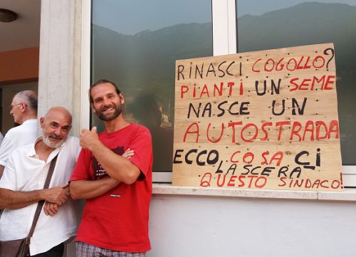 cogollo 20 giugno 2017 no valdastico nord cartello