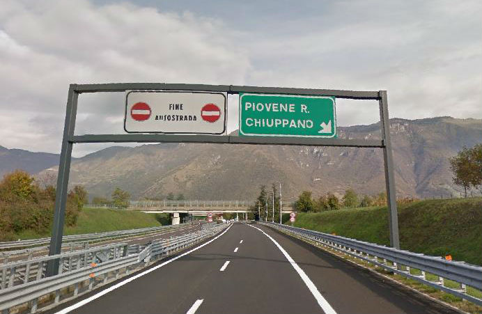 casello piovene valdastico nord a31