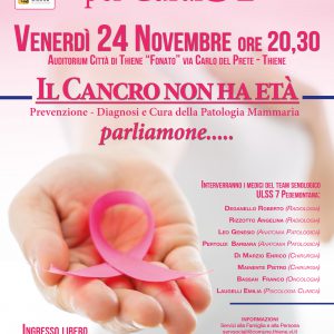 Prevenzione tumore locandina