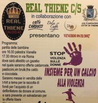 real thiene evento no violenza e defibrillatore