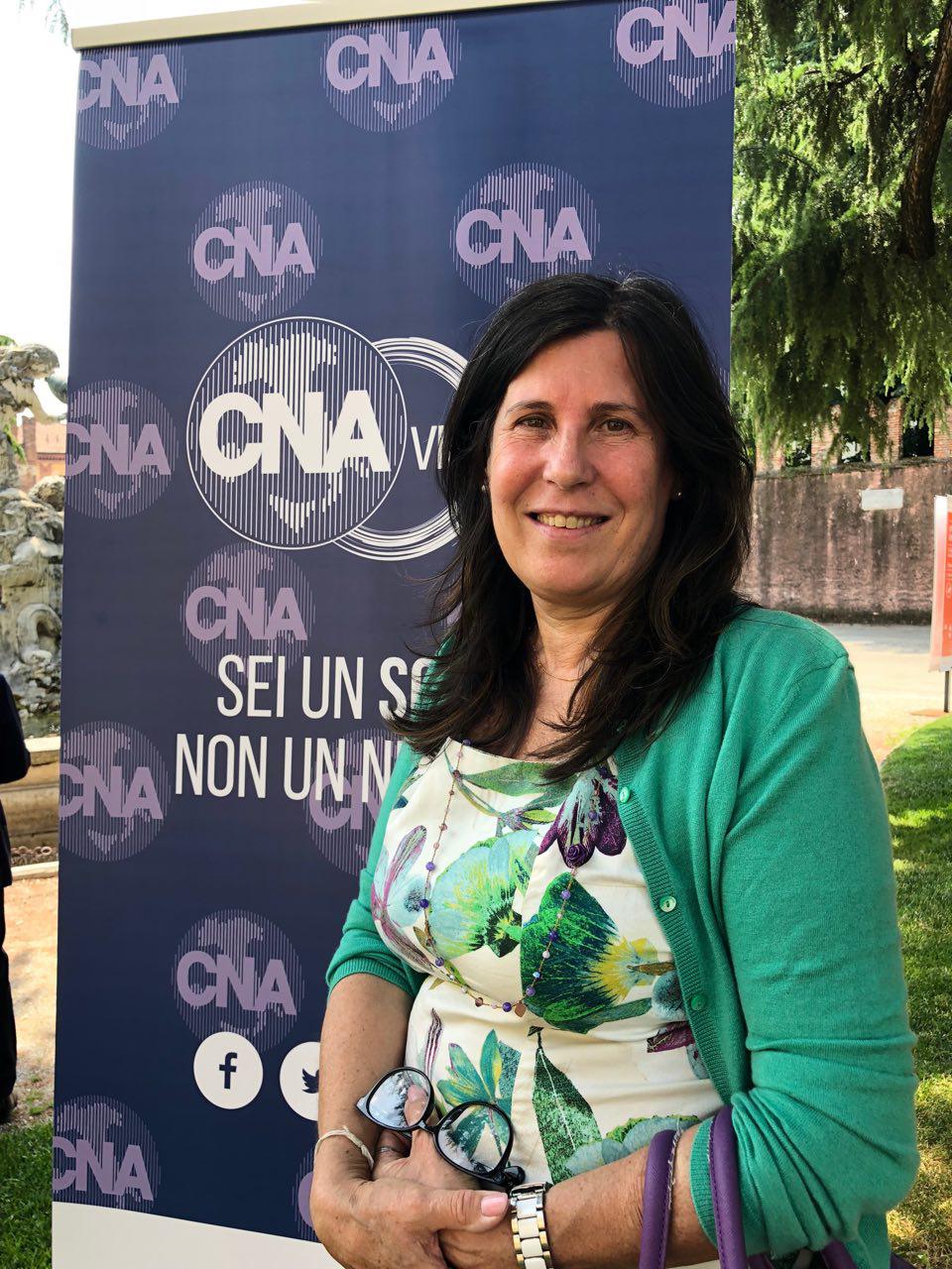 Cinzia Fabris pres Cna Vicenza