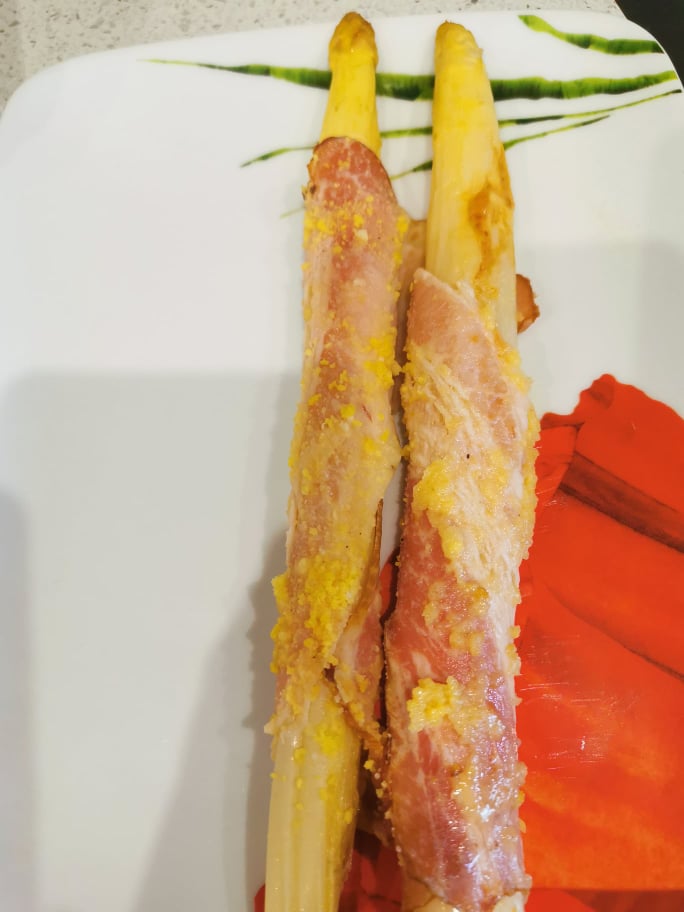 Asparagi Bianchi Al Forno Con Pancetta