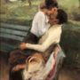 2fb915cdf5a9aebea1cee8f1c07356de–park-benches-romantic-paintings