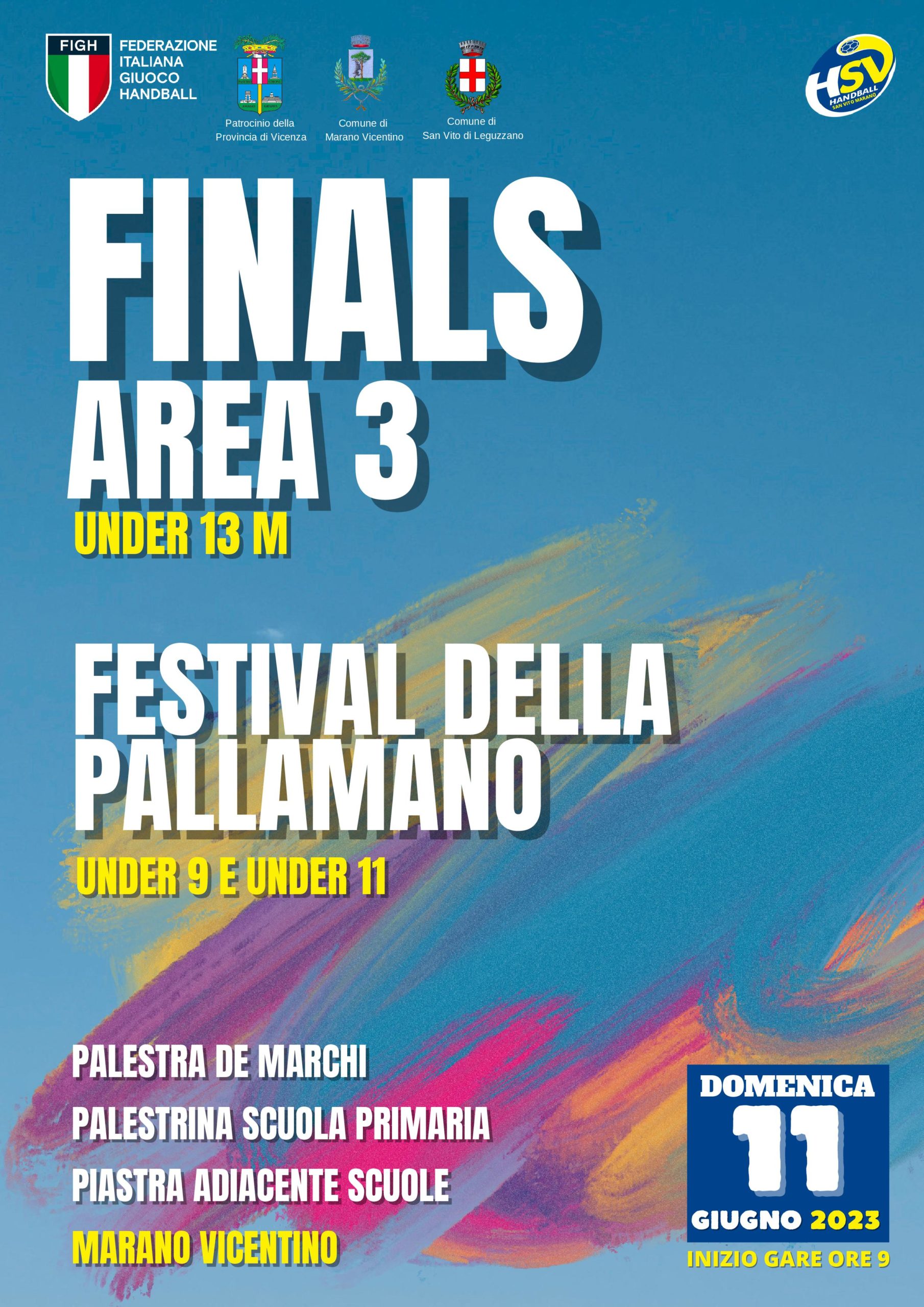 Marano Vicentino.  HSV Handball San Vito Marano, Sunday final event