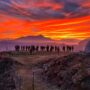 Forte Corbin al tramonto